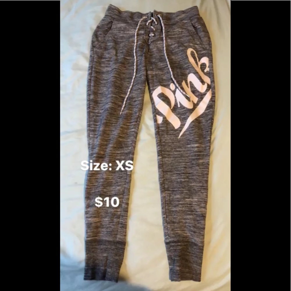 Pink joggers